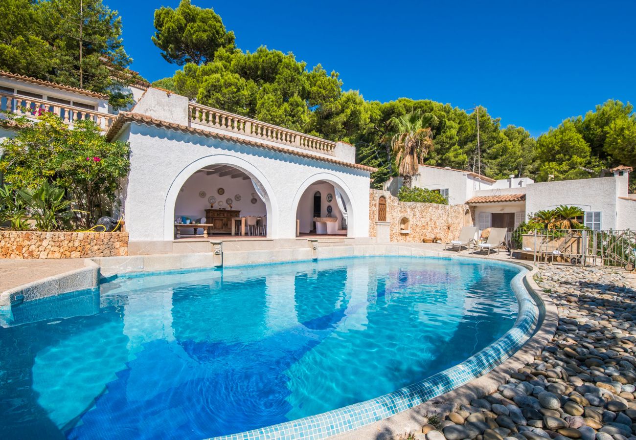 House in Capdepera - House in Mallorca Ram de Mar with sea view and swimming pool