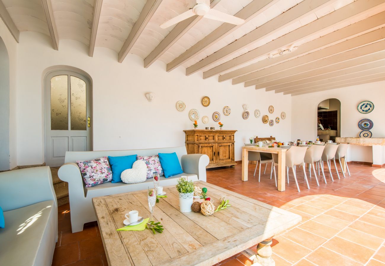 House in Capdepera - House Mallorca Ram de Mar with sea view and pool