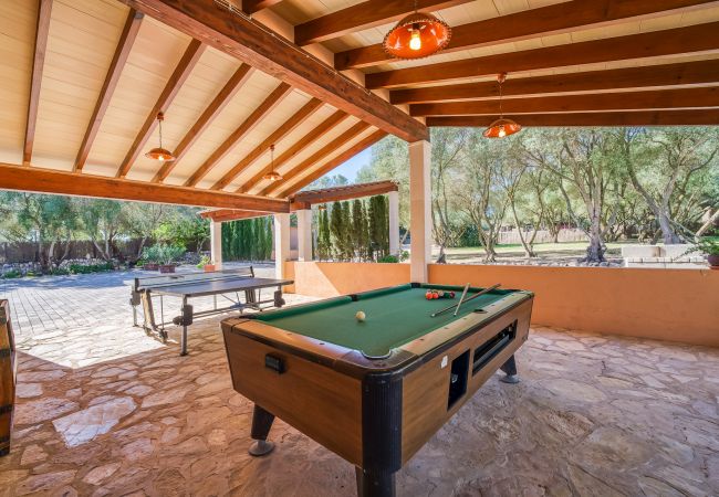 Country house in Muro - Finca with pool Son Morei Gran in midst of nature Country house in Muro - Finca with pool Son Morei Gran in midst of nature