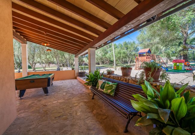 Country house in Muro - Finca with pool Son Morei Gran in midst of nature