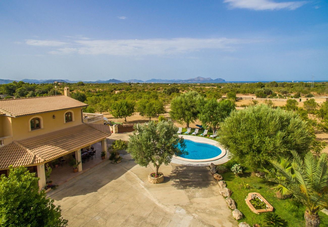 Country house in Santa Margalida - Finca Vernissa next to Can Picafort private pool