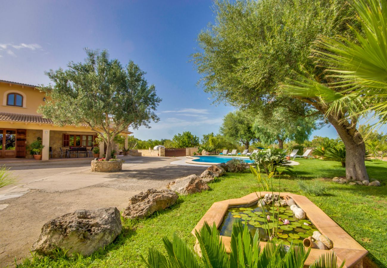 Country house in Santa Margalida - Finca Vernissa next to Can Picafort private pool