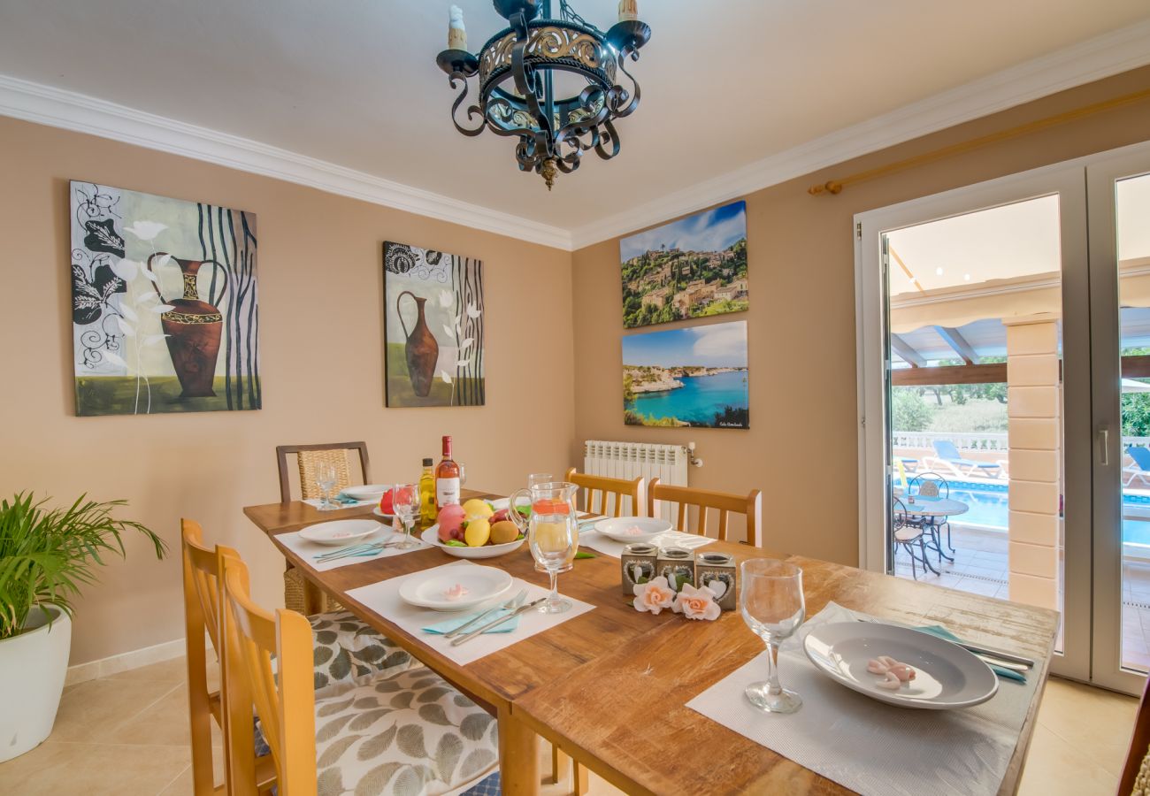 Country house in Capdepera - Holiday house Villa Bona Vista Mallorca with pool