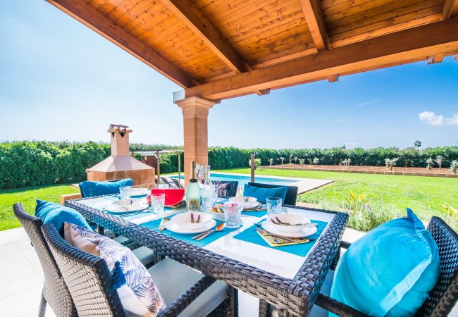 Country house in Sa Pobla - Rural finca Villa del Nord with pool in Mallorca Country house in Sa Pobla - Rural finca Villa del Nord with pool in Mallorca