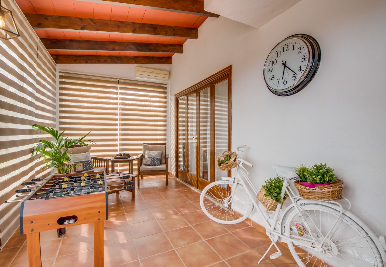 Country house in Alcudia - ☼ Cozy finca with pool.