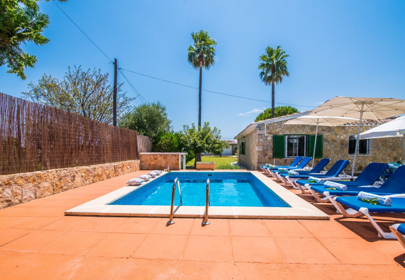 Country house in Alcudia - ☼ Cozy finca with pool.