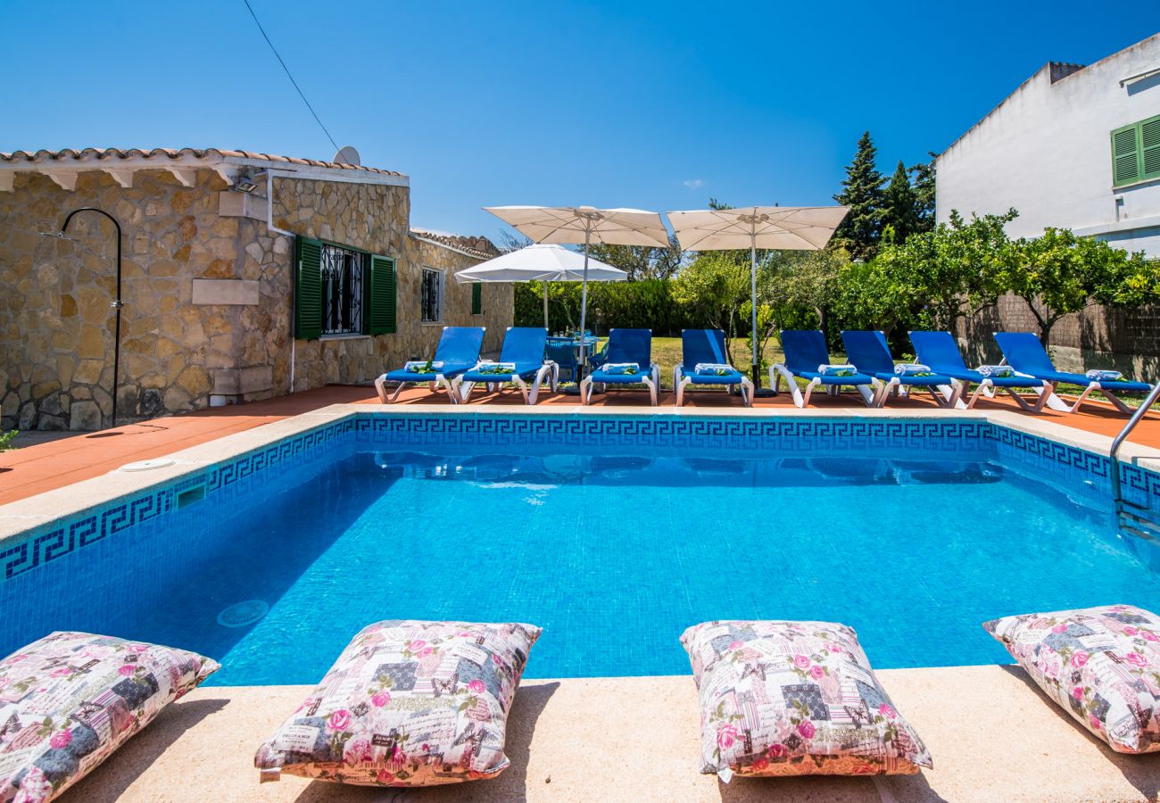 Country house in Alcudia - ☼ Cozy finca with pool.