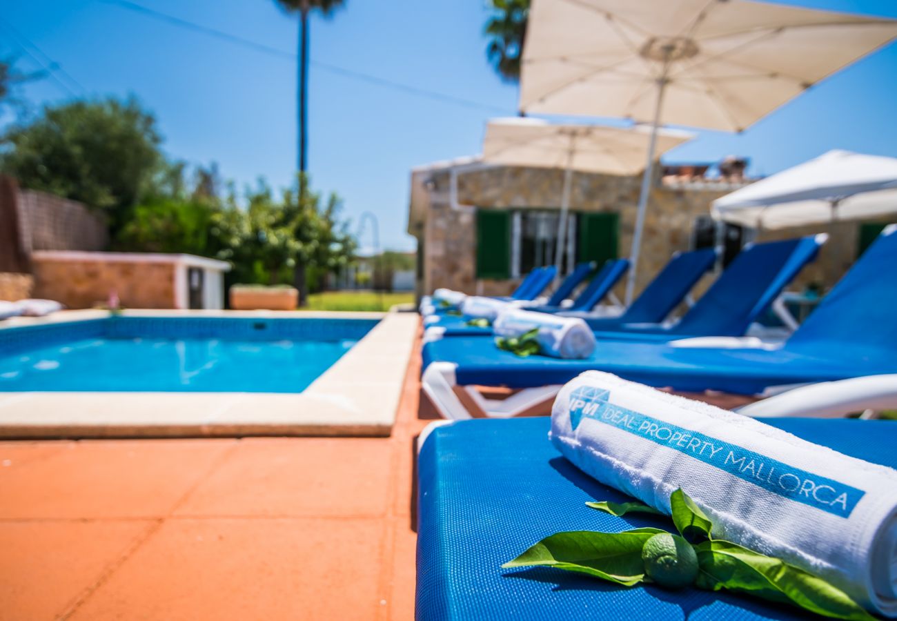 Country house in Alcudia - ☼ Cozy finca with pool.