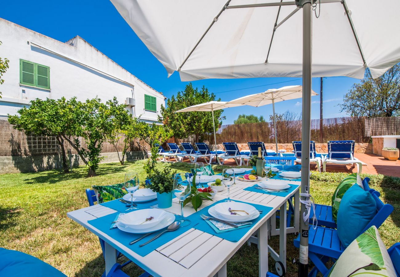 Country house in Alcudia - ☼ Cozy finca with pool.