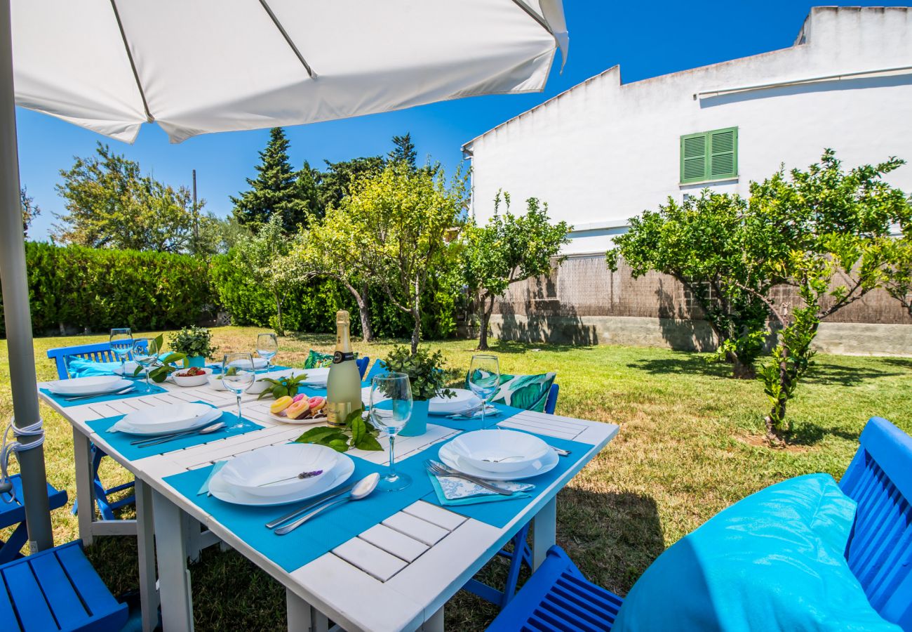 Country house in Alcudia - ☼ Cozy finca with pool.