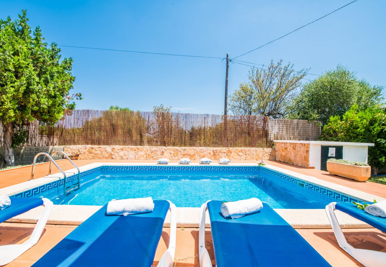 Country house in Alcudia - ☼ Cozy finca with pool.