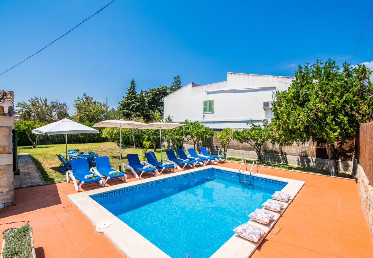 Country house in Alcudia - ☼ Cozy finca with pool.