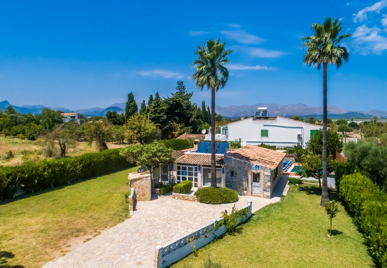 Country house in Alcudia - ☼ Cozy finca with pool.