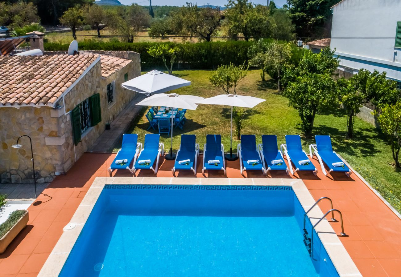 Country house in Alcudia - ☼ Cozy finca with pool.