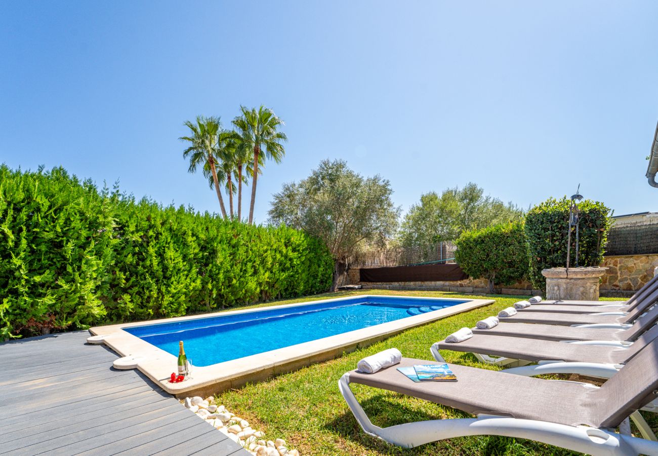 House in Alcudia - Villa Montelo with private pool near the sea