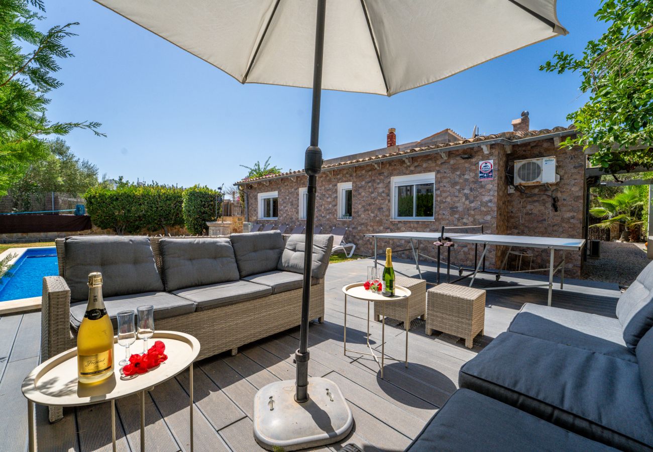 House in Alcudia - Villa Montelo with private pool near the sea