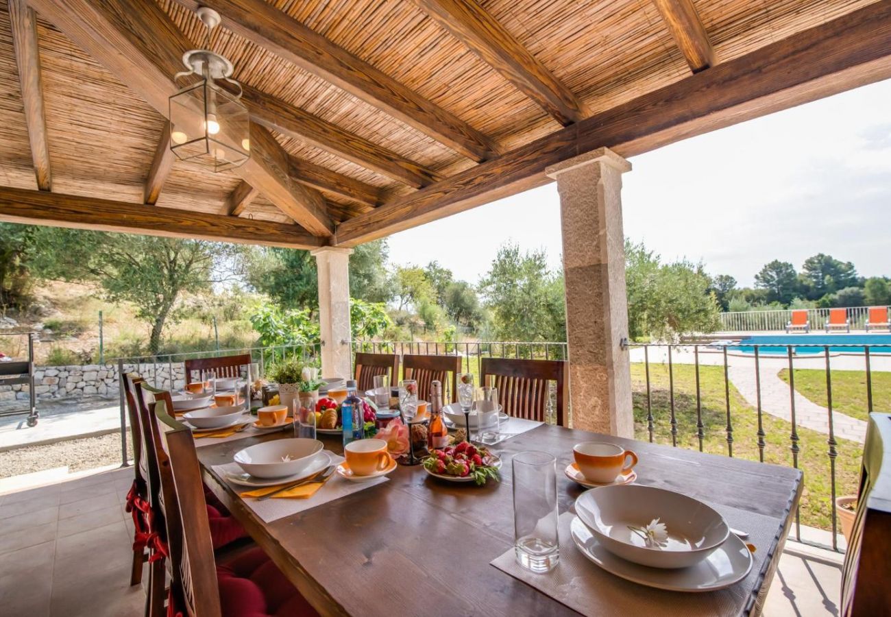 Country house in Selva - Rural Villa  in Mallorca Ses Comes with pool