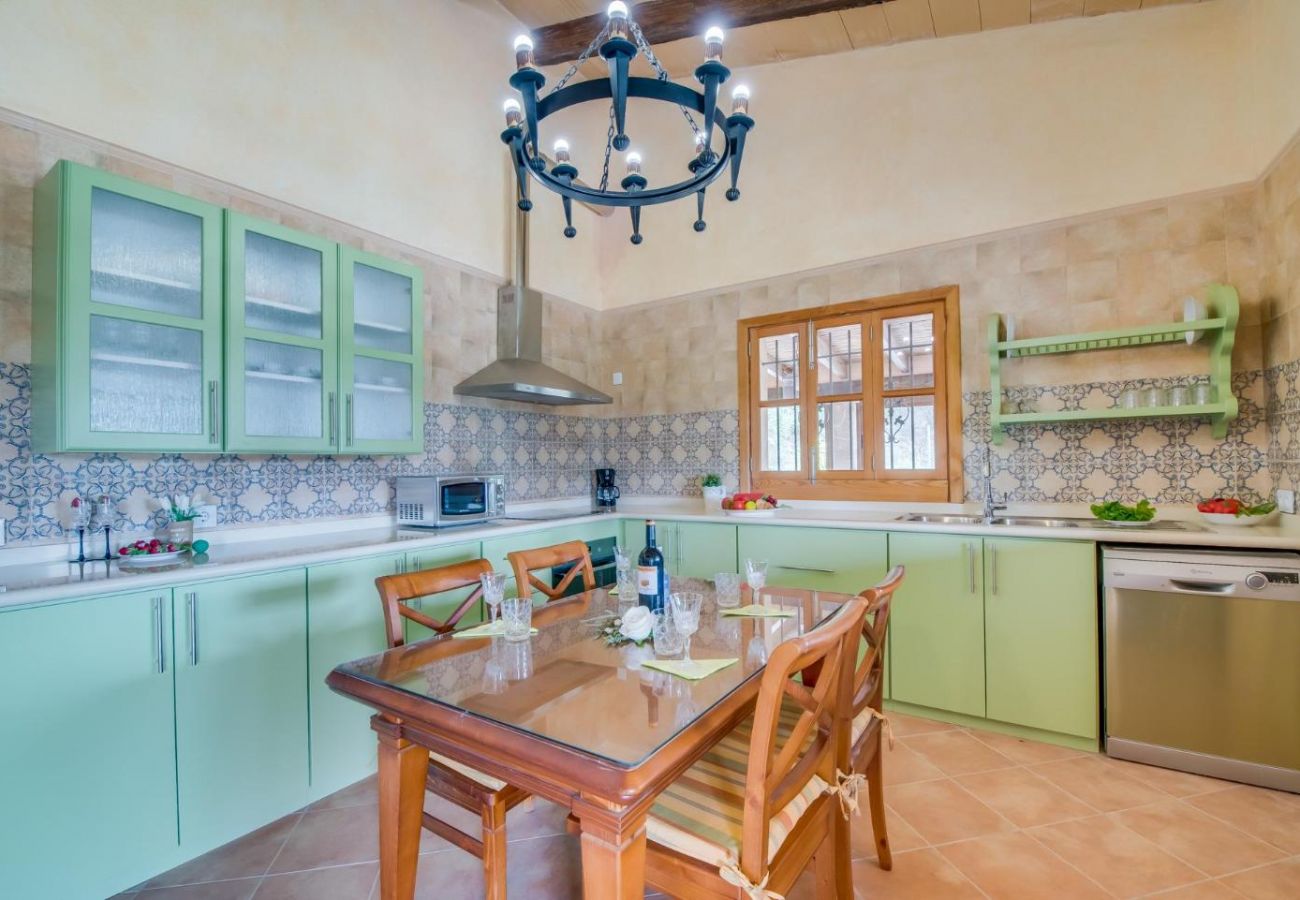 Country house in Selva - Rural Villa  in Mallorca Ses Comes with pool