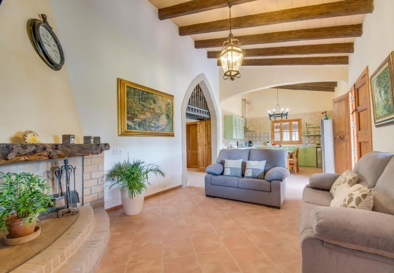 Country house in Selva - Rural Villa  in Mallorca Ses Comes with pool