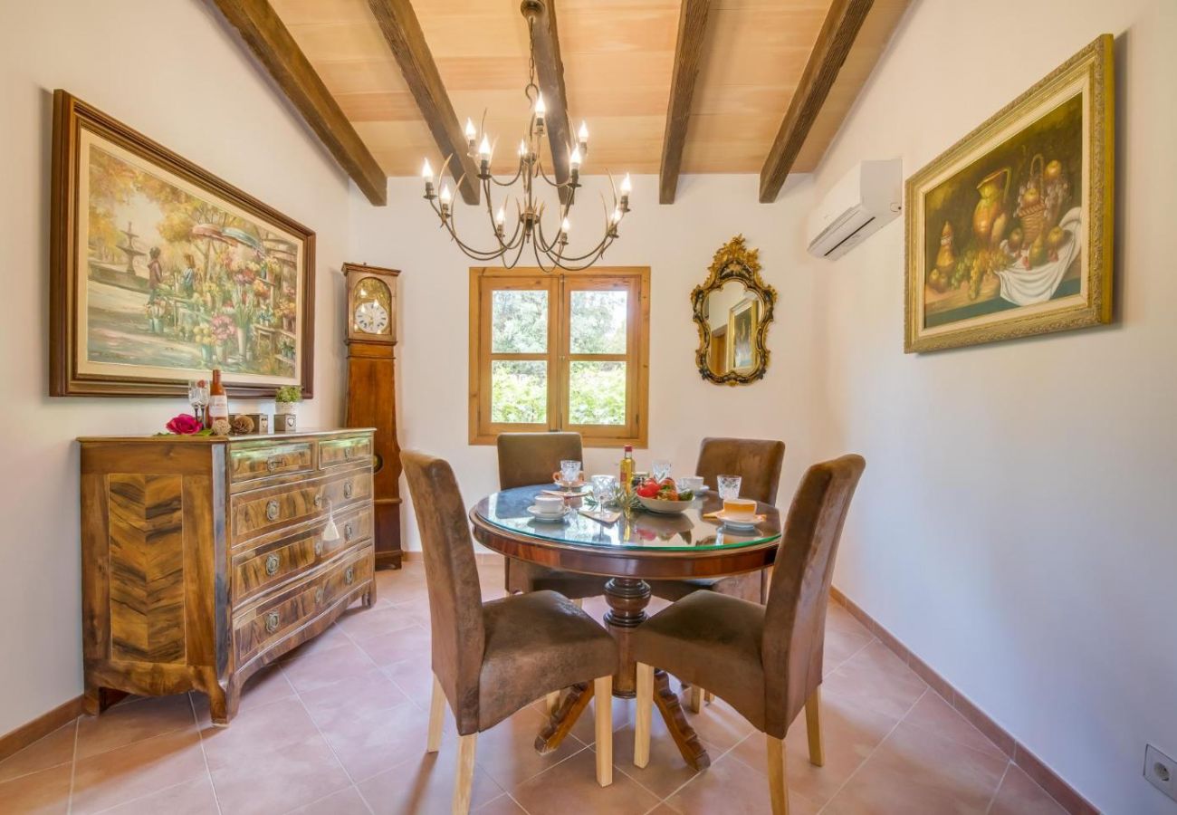 Country house in Selva - Rural Villa  in Mallorca Ses Comes with pool