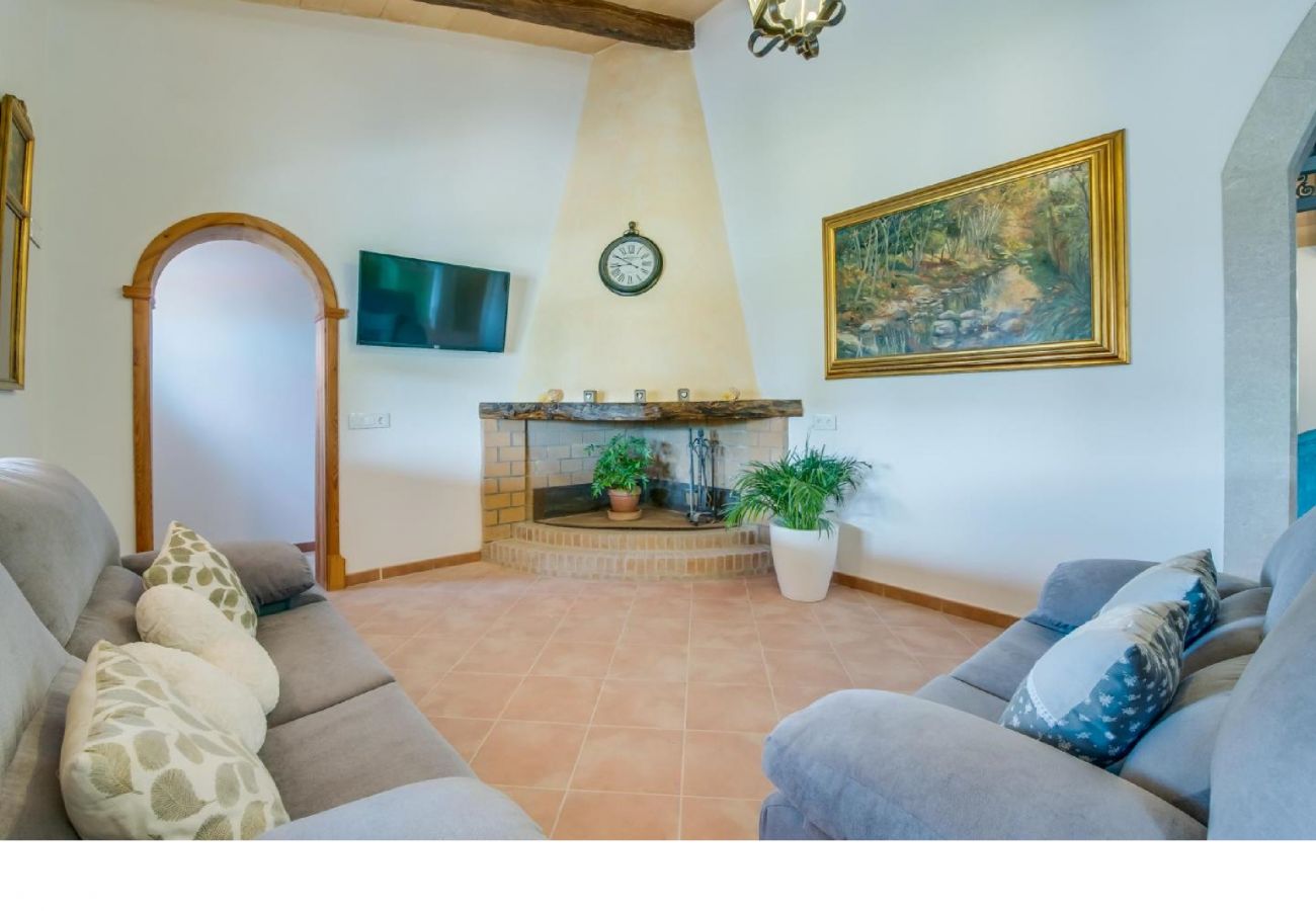 Country house in Selva - Rural Villa  in Mallorca Ses Comes with pool