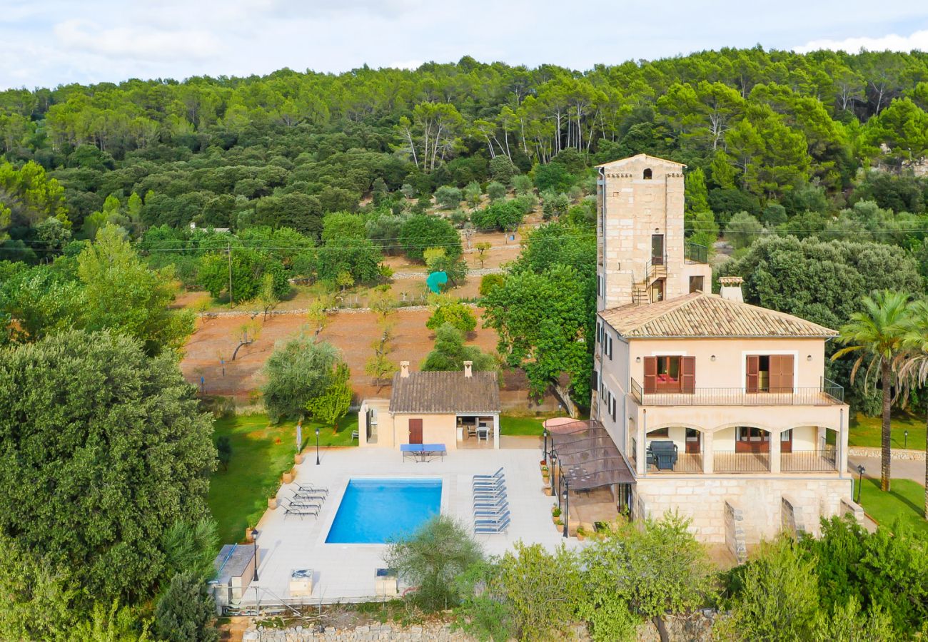 Villa with private pool and whirlpool bath tub in Mallorca