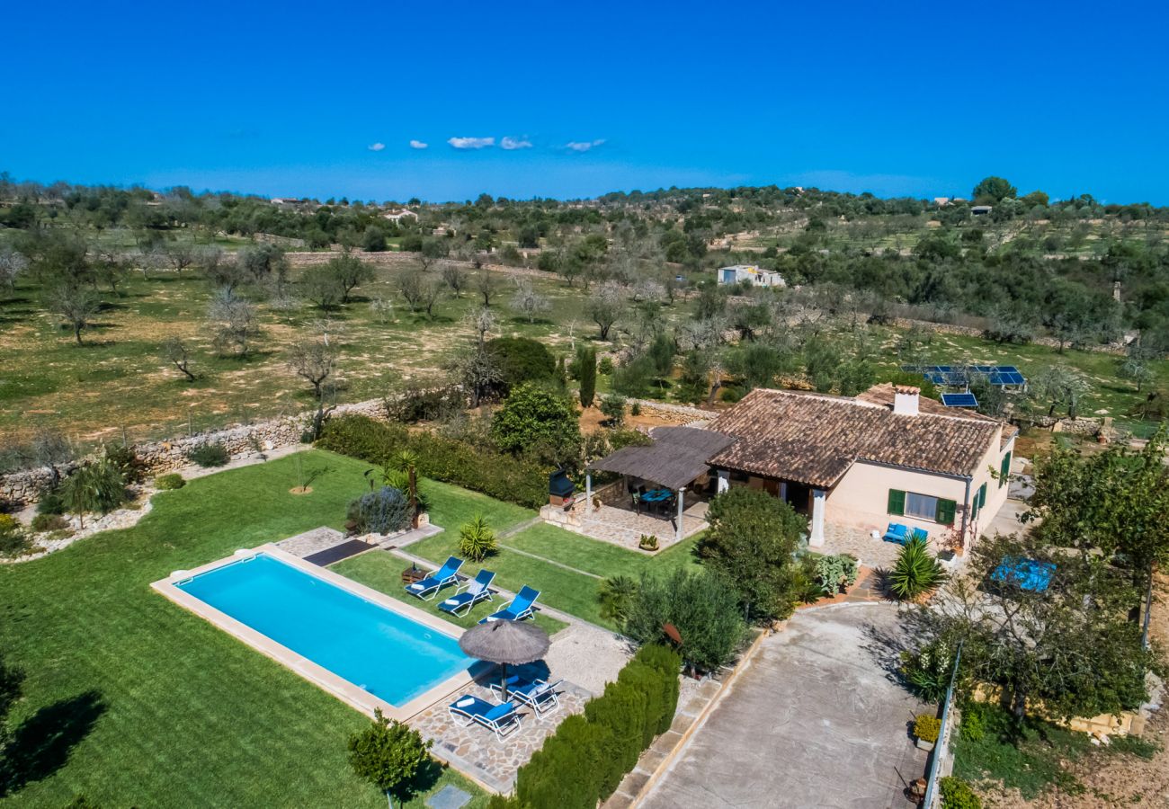 Country house in Santa Margalida - Rural Villa Barranc de son fullos with pool in Mallorca 