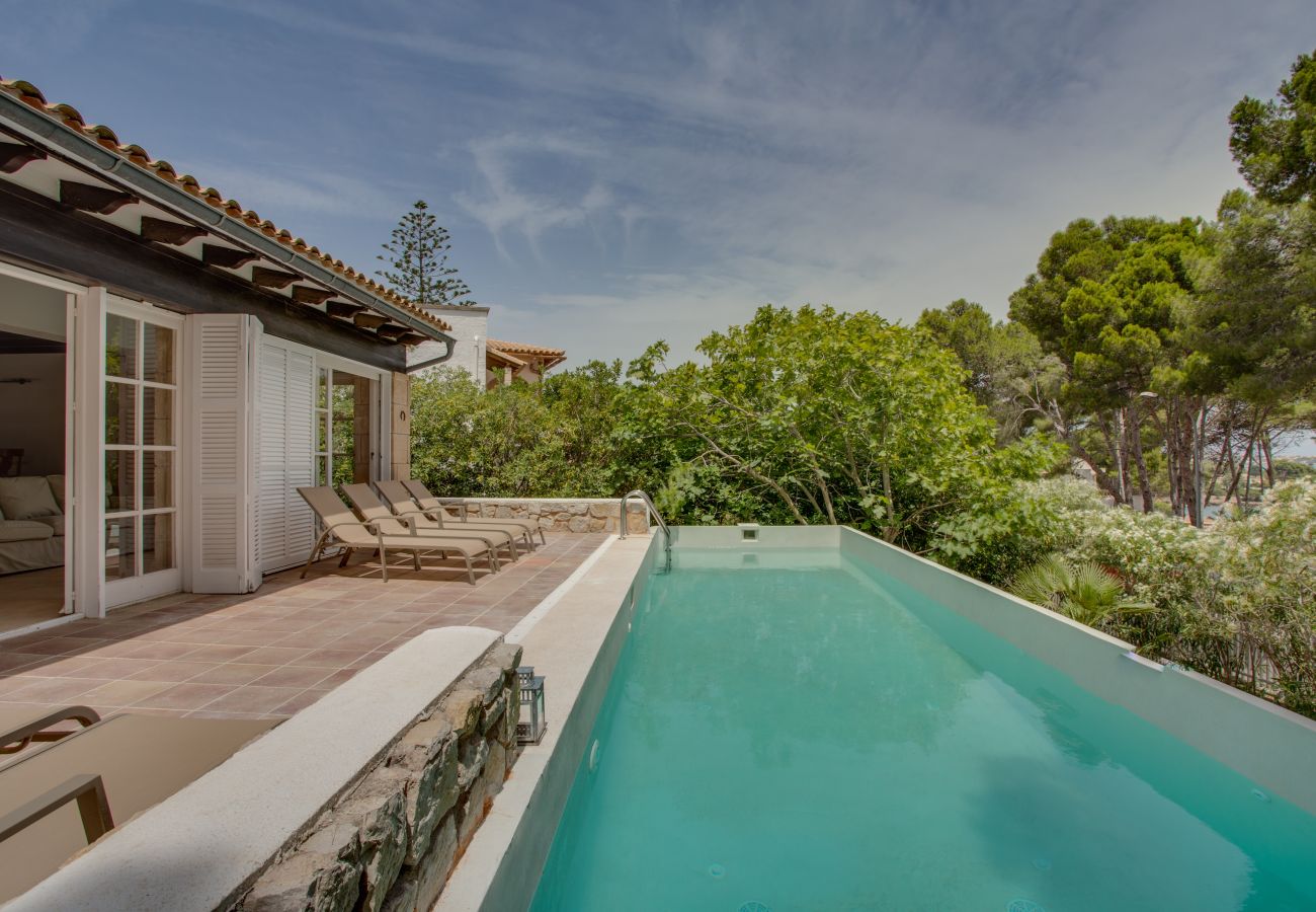 House in Capdepera - House pool Villa Cala Padri Mallorca near beach