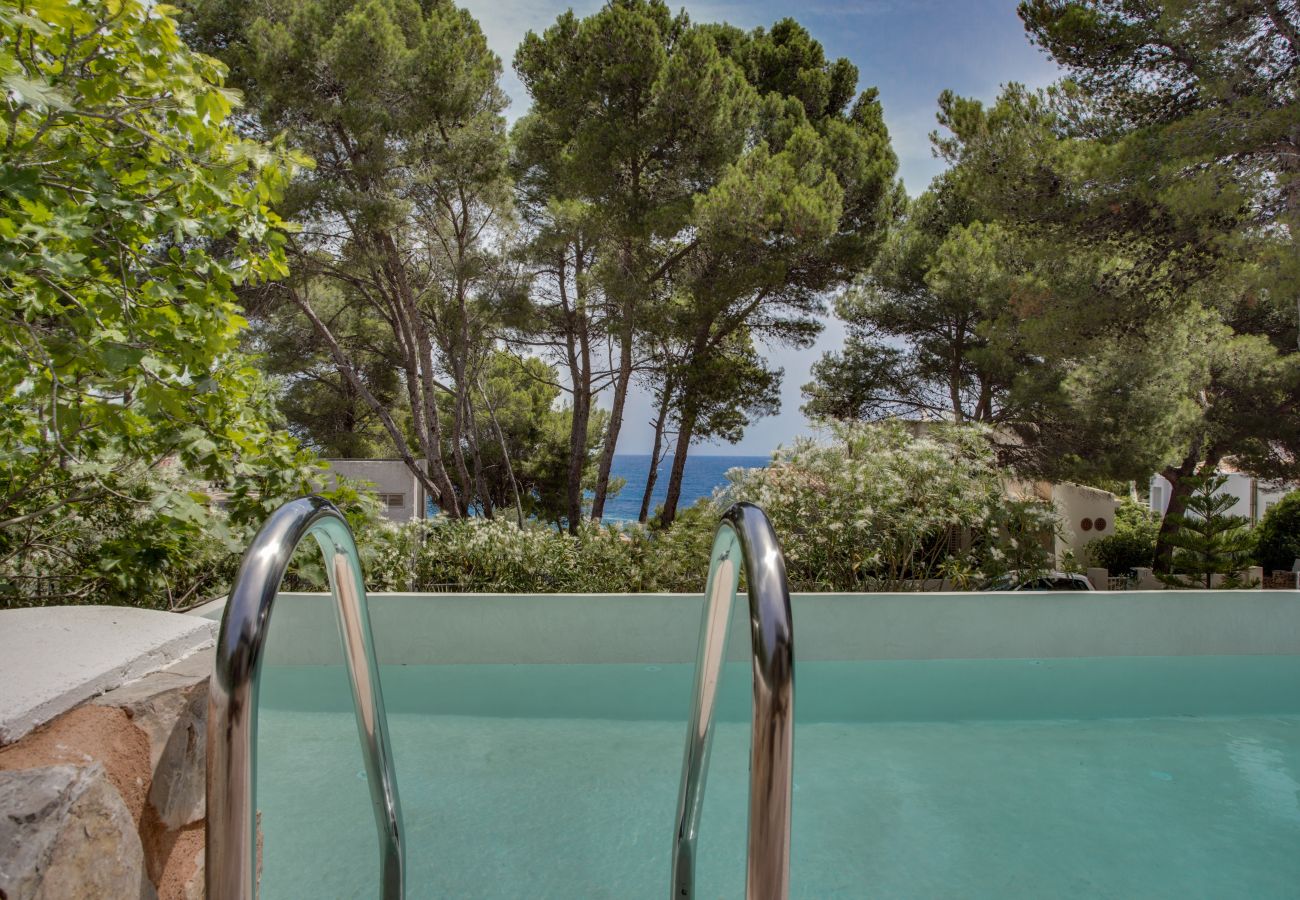 House in Capdepera - House pool Villa Cala Padri Mallorca near beach