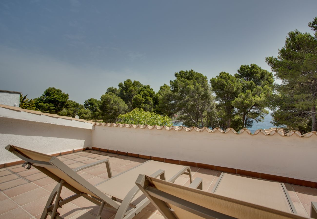 House in Capdepera - House pool Villa Cala Padri Mallorca near beach