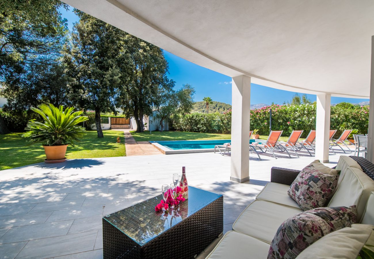 House in Crestatx - House with spacious pool Casa Encinar in Mallorca