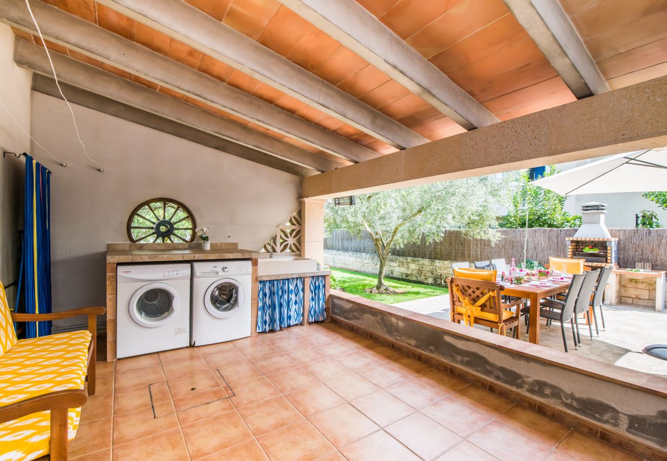 House in Puerto de Alcudia - House in Alcudia Roses with garden near the beach