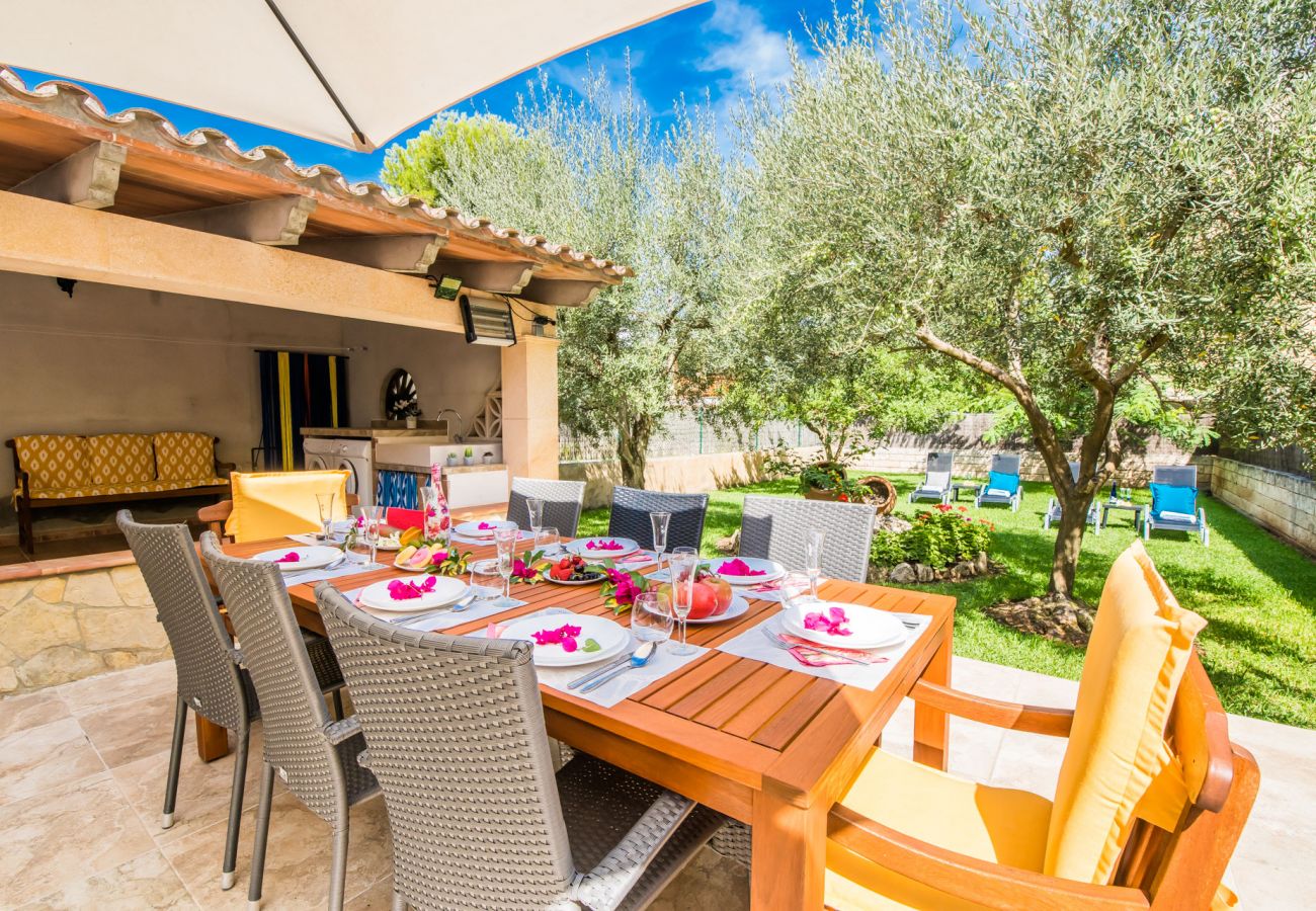 House in Puerto de Alcudia - House in Alcudia Roses with garden near the beach