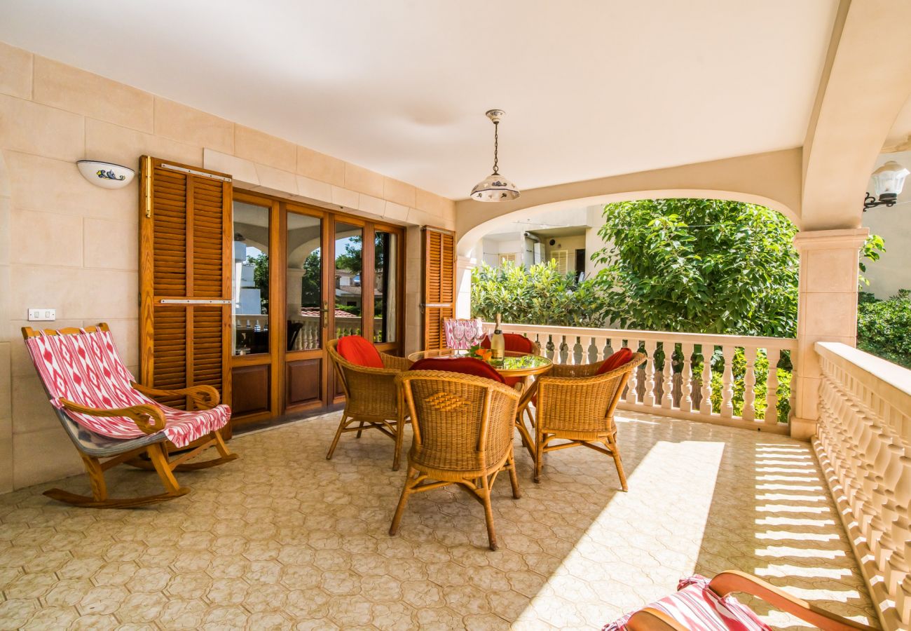 House in Puerto de Alcudia - House in Alcudia Roses with garden near beach