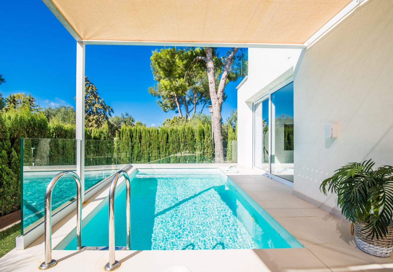 New house with table tennis, pool and barbecue in Mallorca