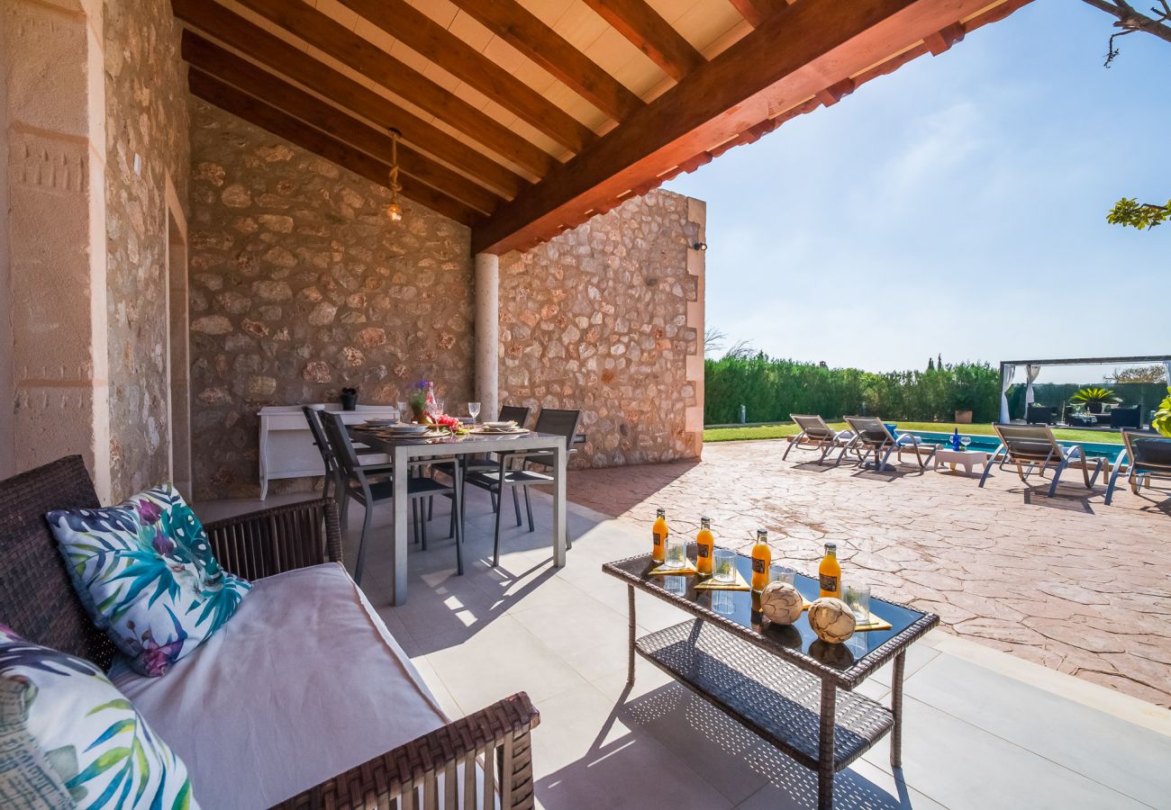 Country house in Buger - Finca in Mallorca Rafal de son Alberti with pool