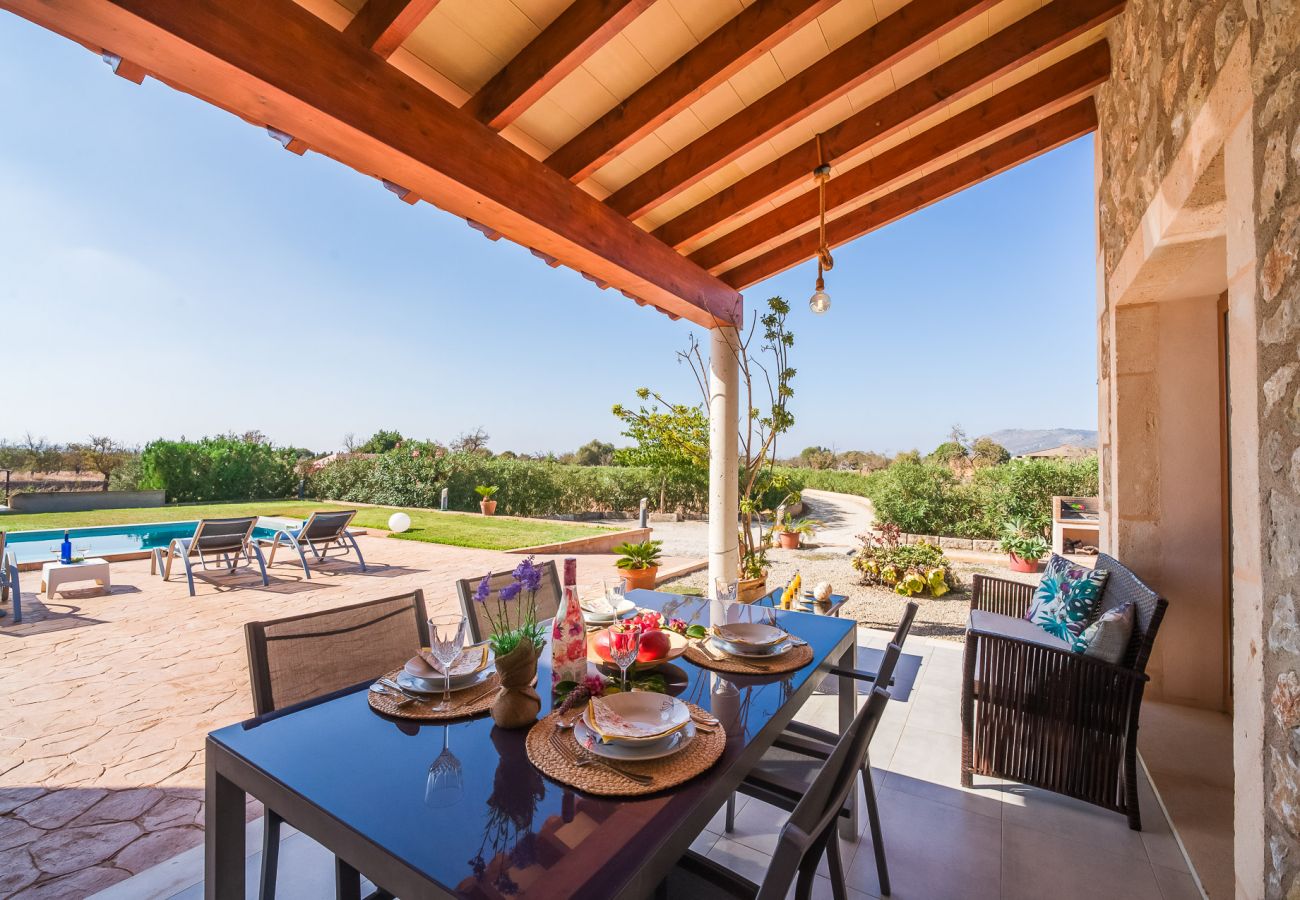 Country house in Buger - Finca in Mallorca Rafal de son Alberti with pool