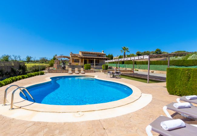  in Lloret de Vistalegre - Finca Mallorca Sa Sinia with pool and tennis court