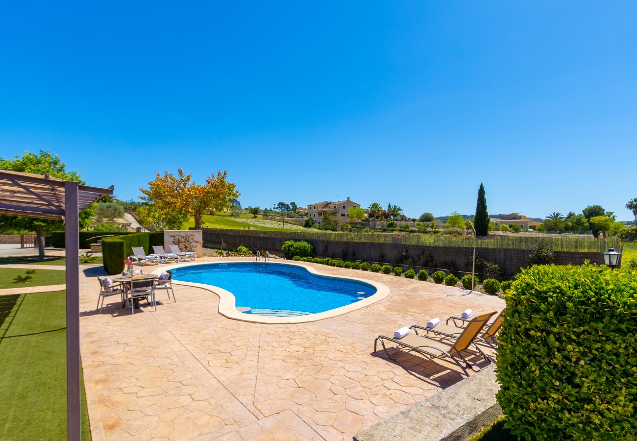 House in Lloret de Vistalegre - Finca Mallorca Sa Sinia with pool and tennis court