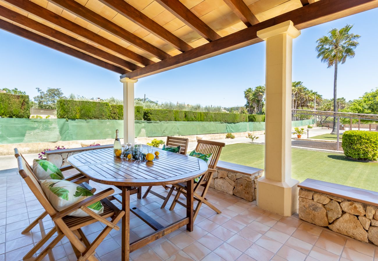 House in Lloret de Vistalegre - Finca Mallorca Sa Sinia with pool and tennis court