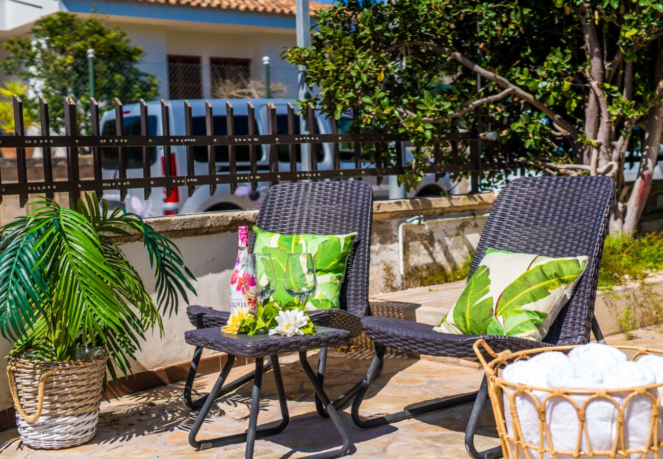 House with terrace near the sea in Playa de Muro