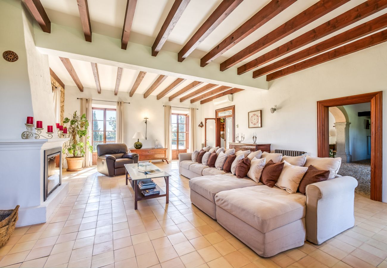 Country house in Binissalem - ☼Mallorcan environment and culture with private swimming pool.