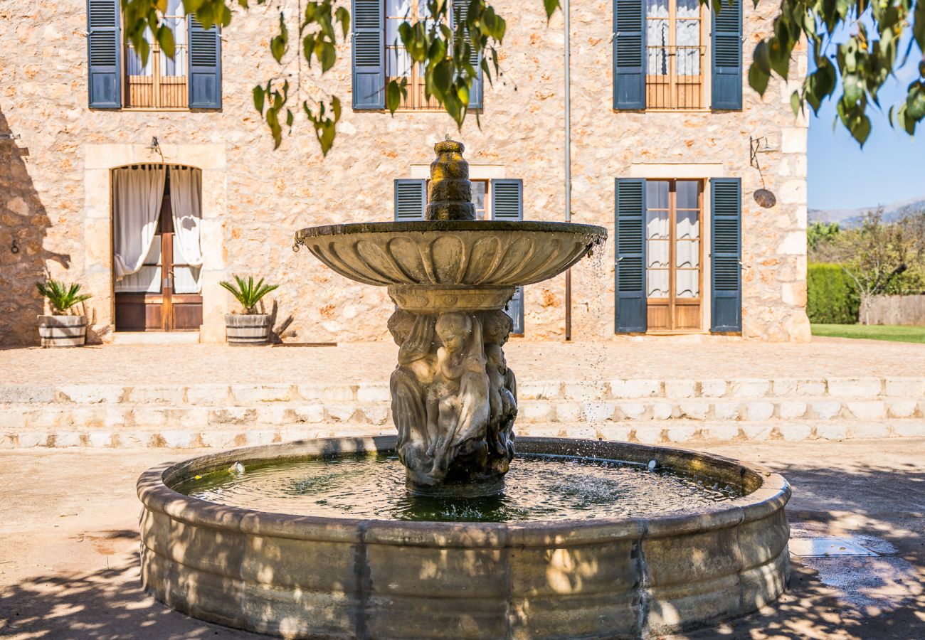 Country house in Binissalem - ☼Mallorcan environment and culture with private swimming pool.