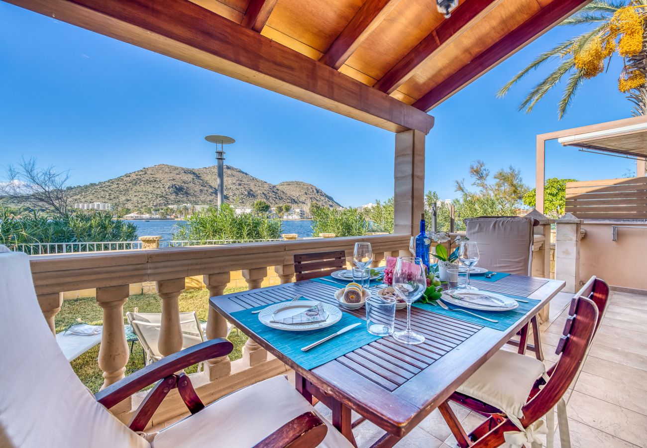 House with barbecue and views in Alcudia