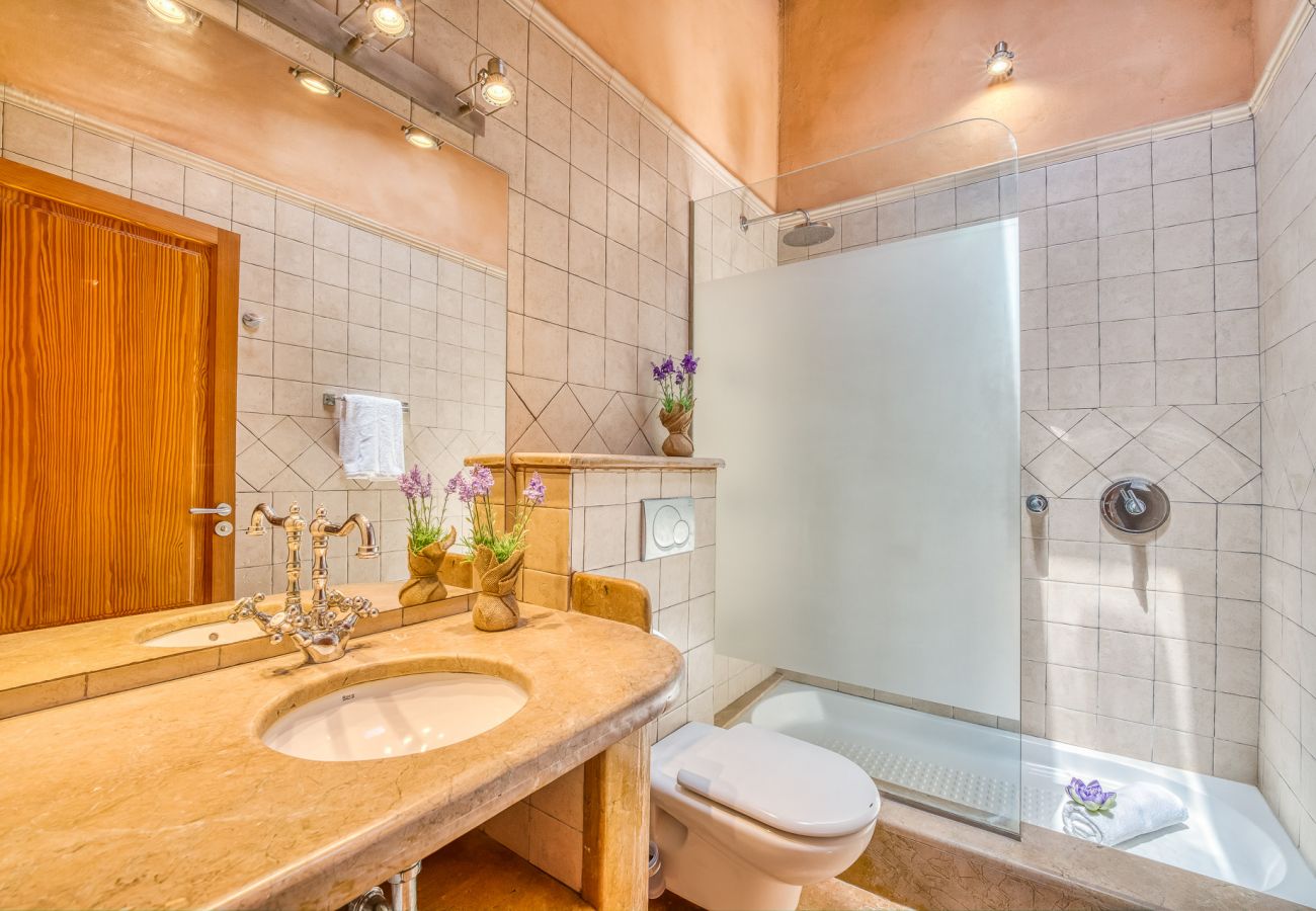 Country house in Inca - Mallorquin Finca piscina CA'S SOLLERICH en Mallorca