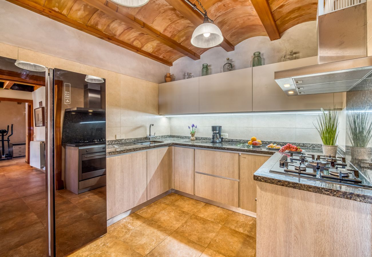 Country house in Inca - Mallorquin Finca piscina CA'S SOLLERICH en Mallorca