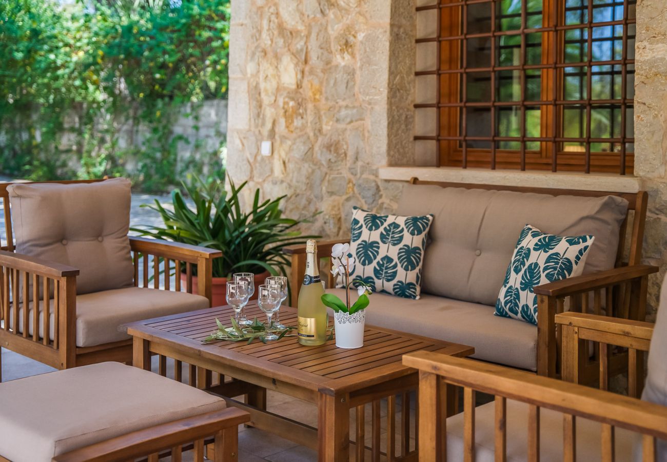 Country house in Inca - Mallorquin Finca piscina CA'S SOLLERICH en Mallorca