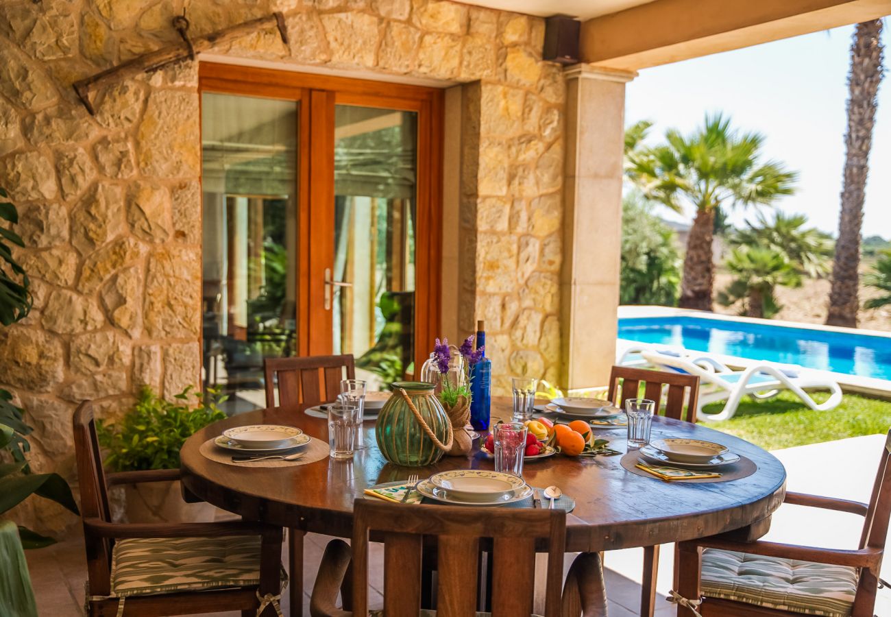 Country house in Inca - Mallorquin Finca piscina CA'S SOLLERICH en Mallorca