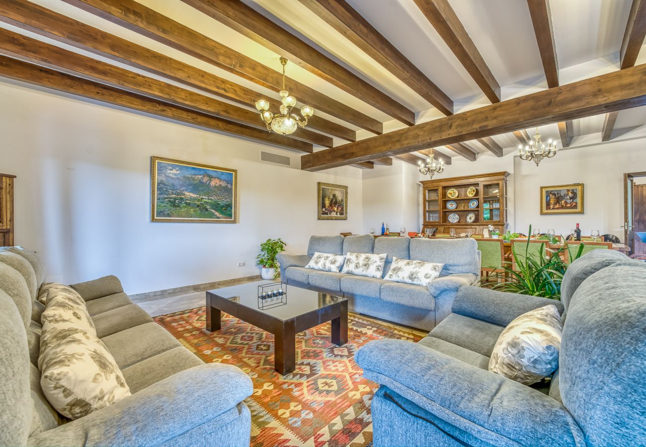 Country house in Petra - Rural finca in Mallorca El Palmeral with pool