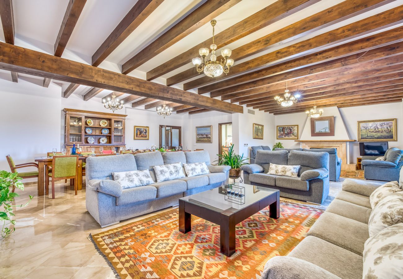 Country house in Petra - Rural finca in Mallorca El Palmeral with pool